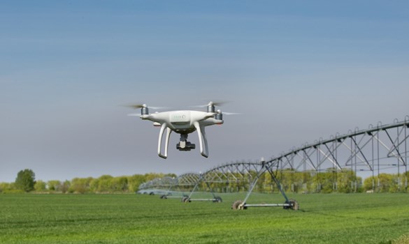 Drone in field Altcar 2025